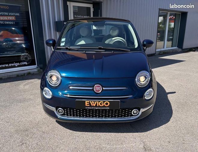 Fiat 500 1.0 70ch BSG MHEV HYBRID LOUNGE START-ST Bleu de 2021