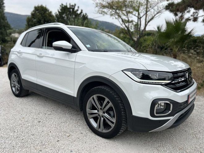 Volkswagen T Cross 1.0 TSI 115CH CARAT DSG7 Blanc de 2020