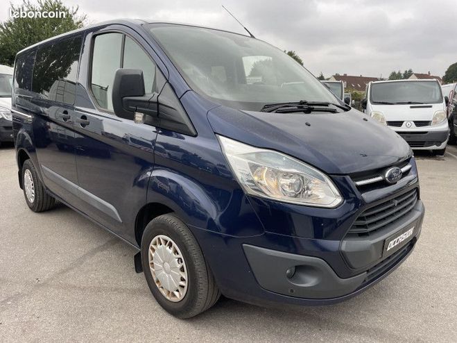 Ford Custom TRANSIT FG 290 L1H1 2.2 TDCI 125CH TREND Bleu de 2015