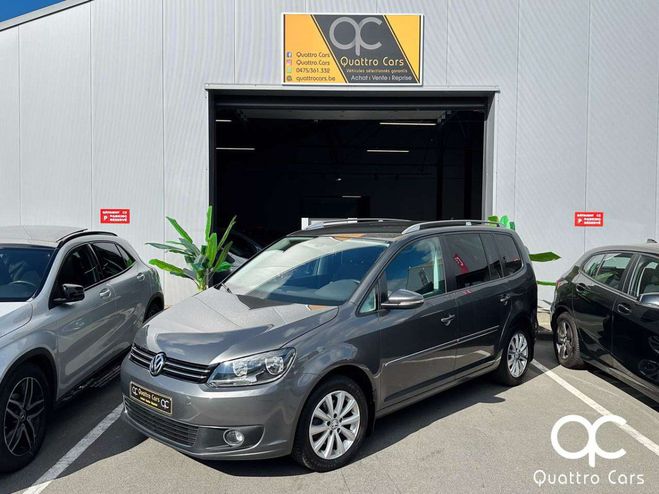 Volkswagen Touran 1.6 CR TDi Boite auto 1er proprio Clim Gris Mtallis de 