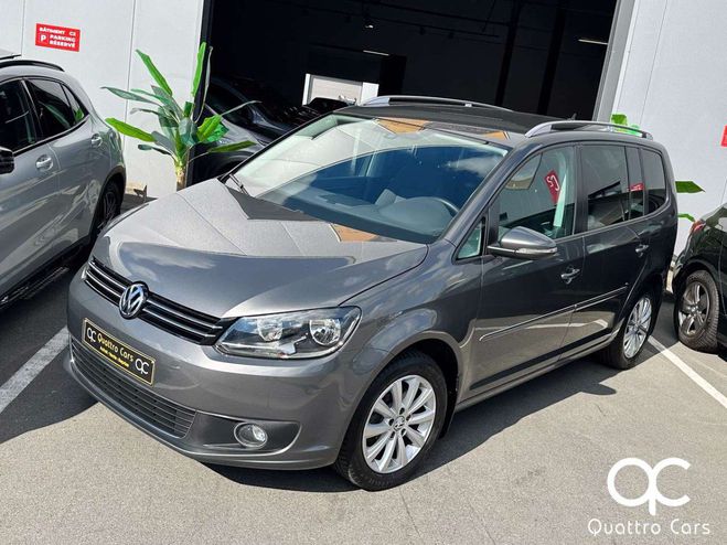 Volkswagen Touran 1.6 CR TDi Boite auto 1er proprio Clim Gris Mtallis de 