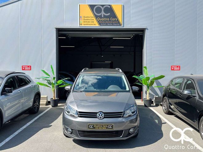 Volkswagen Touran 1.6 CR TDi Boite auto 1er proprio Clim Gris Mtallis de 