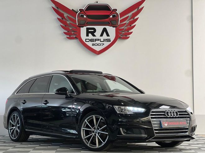 Audi A4 Avant 2.0 TFSI 190 CH S-LINE S-TRONIC Noir Mtallis de 2018
