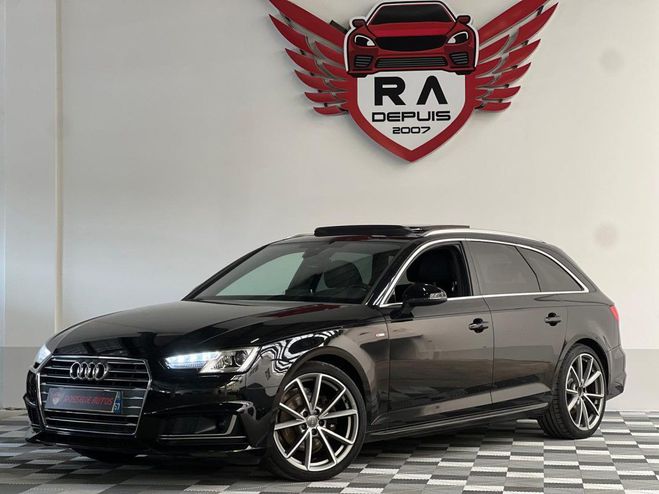 Audi A4 Avant 2.0 TFSI 190 CH S-LINE S-TRONIC Noir Mtallis de 2018