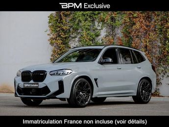  Voir détails -BMW X3 M 3.0i 510ch Competition à Monaco (98)
