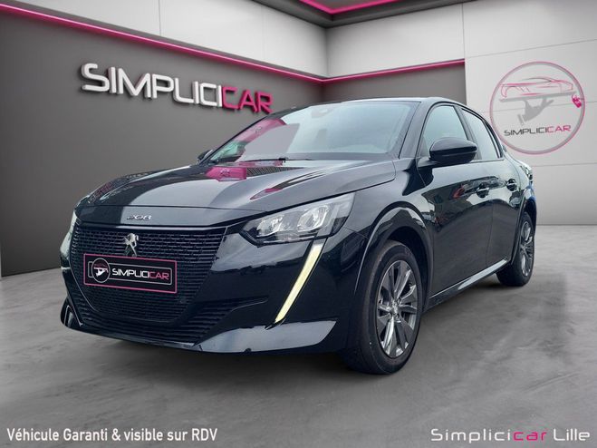 Peugeot 208 Electrique 50 kWh 136ch Style//Garantie  Noir de 2023