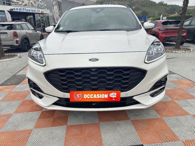 Ford Kuga 2.5 Duratec 190 FHEV eCVT ST LINE X GPS  Blanc de 2022