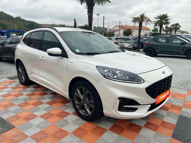 Ford Kuga 2.5 Duratec 190 FHEV eCVT ST LINE X GPS  Blanc de 2022
