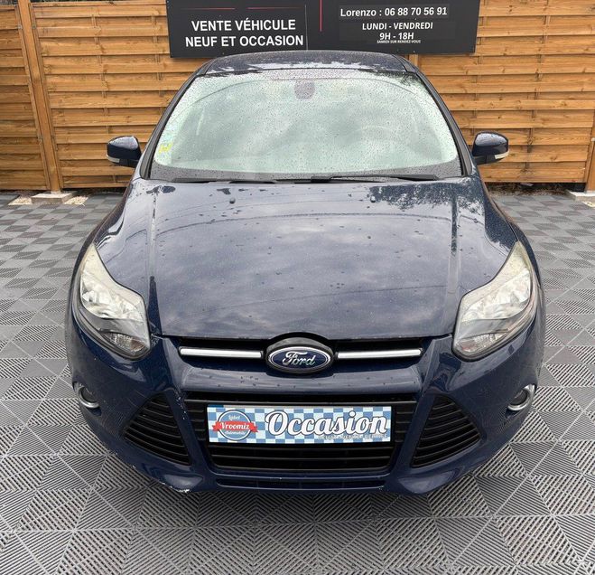 Ford Focus 1.0 SCTi EcoBoost 125ch Titanium Bleu de 2013