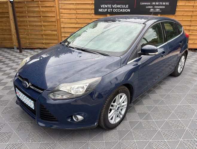Ford Focus 1.0 SCTi EcoBoost 125ch Titanium Bleu de 2013