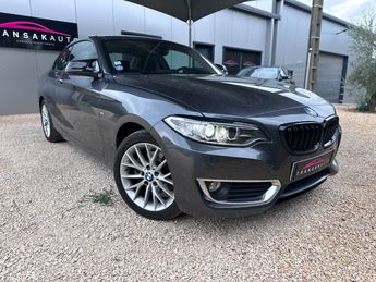  Voir détails -BMW Serie 2 COUPE F22 220i 184 ch BVA8 Luxury A / Or à Bagard (30)