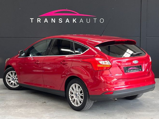 Ford Focus 1.6 TDCi 95 TITANIUM - ENTRETIEN COMPLET Rouge de 2011