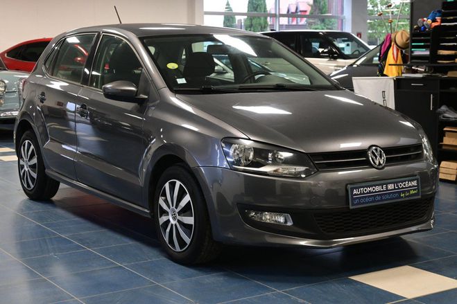 Volkswagen Polo 1.6 TDI 90 CR FAP Confortline Gris de 2011