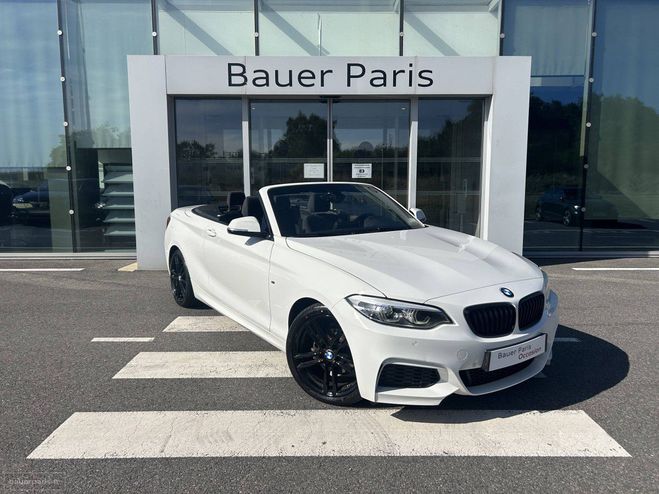 BMW Serie 2 CABRIOLET F23 LCI2 218i 136 ch BVA8 M Sp Blanc de 2020