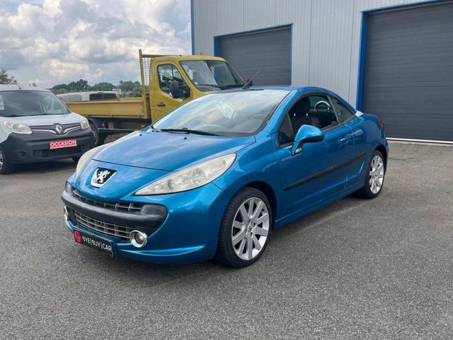 Peugeot 207 CC 1.6 HDi - 110 CH COUPE CABRIOLET Spor BLEU CLAIR de 2008