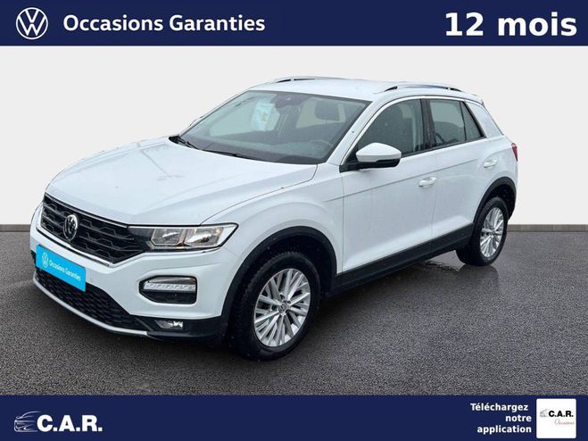 Volkswagen T Roc 1.0 TSI 115 Start/Stop BVM6 Lounge Blanc de 2019