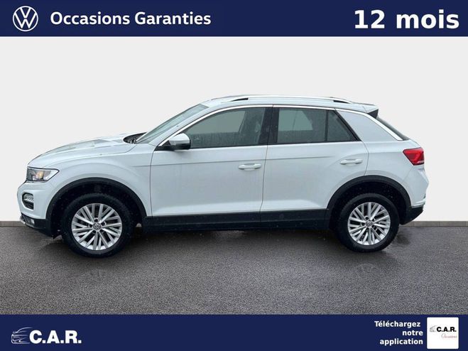 Volkswagen T Roc 1.0 TSI 115 Start/Stop BVM6 Lounge Blanc de 2019