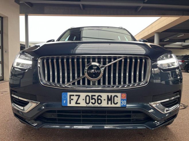 Volvo XC90 T8 AWD Recharge - 303 + 87 - BVA Geartro Bleu fonc de 2021