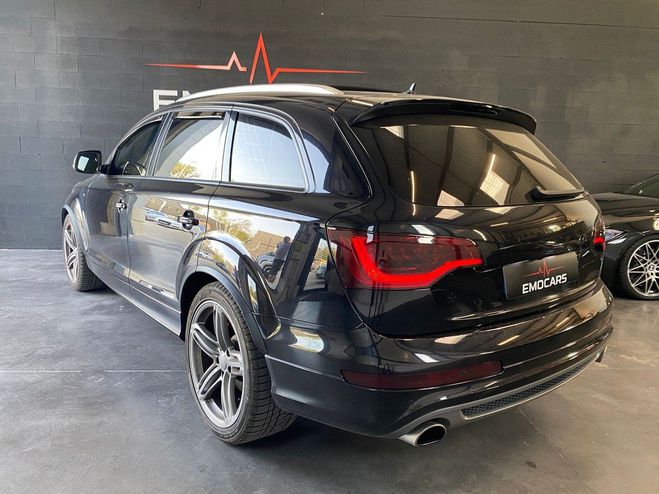 Audi Q7 (2) 3.0 V6 TDI 245 S LINE 7PL Noir de 2014