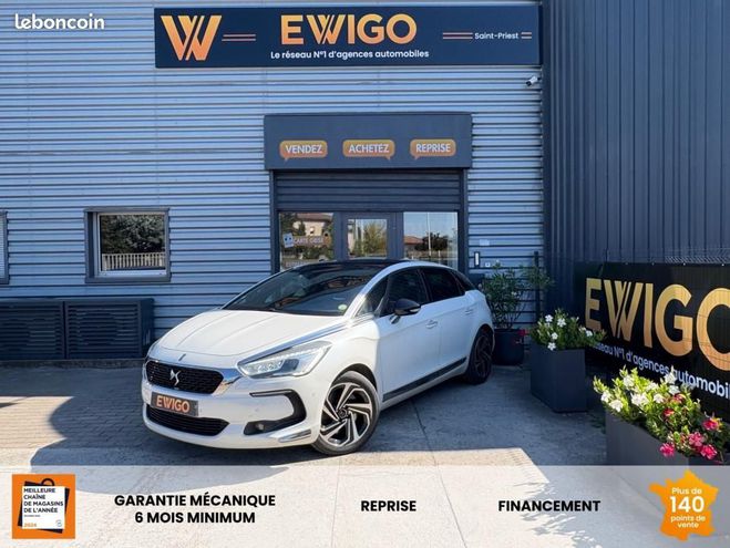 Citroen DS 5 2.0 BLUEHDI 180ch BVA Entretien Constr Blanc de 2017