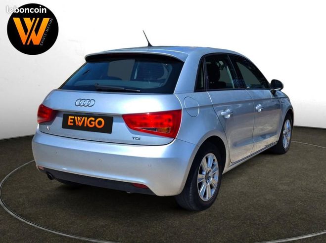 Audi A1 Sportback 1.6 TDI 90 AMBITION Gris de 2012