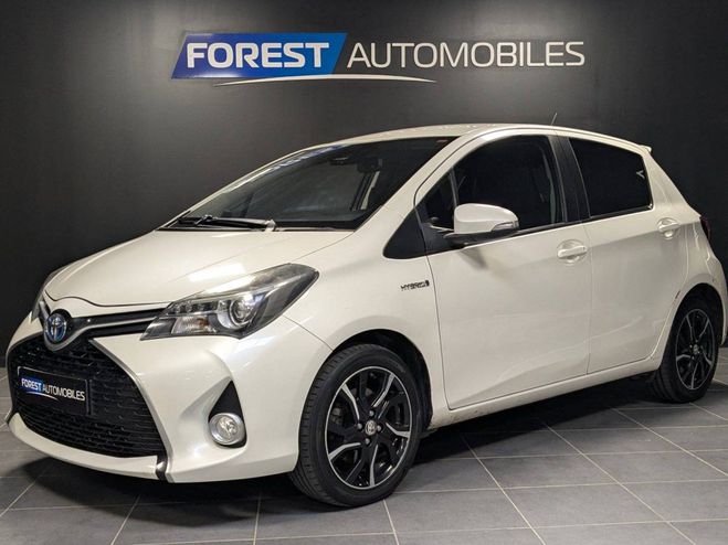 Toyota Yaris 100h - BV e-CVT - Style / Garantie 12 Mo BLANC de 2015