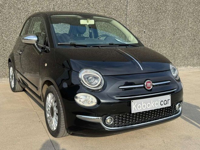 Fiat 500 1.2i 69cv-BT-TEL-AC-TOIT PANO-GARANTIE 1 Noir Mtallis de 