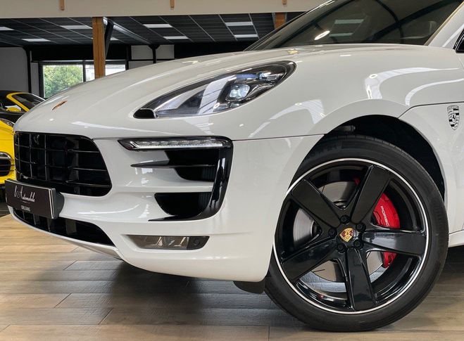 Porsche Macan TURBO 3.6 V6 440CH - PACK PERFORMANCE -  Blanc Mtallis de 2017