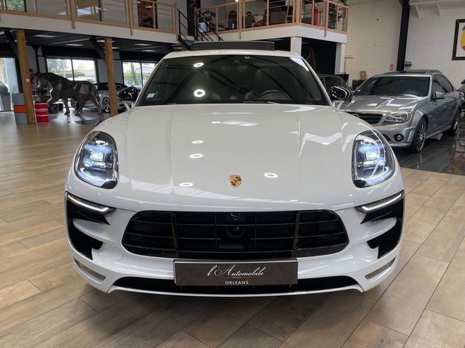 Porsche Macan TURBO 3.6 V6 440CH - PACK PERFORMANCE -  Blanc Mtallis de 2017