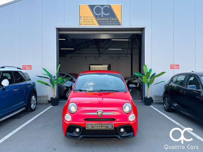 Abarth 595 Pista 1.4 T-Jet Cuir 1 Main Carnet compl Rouge Mtallis de 