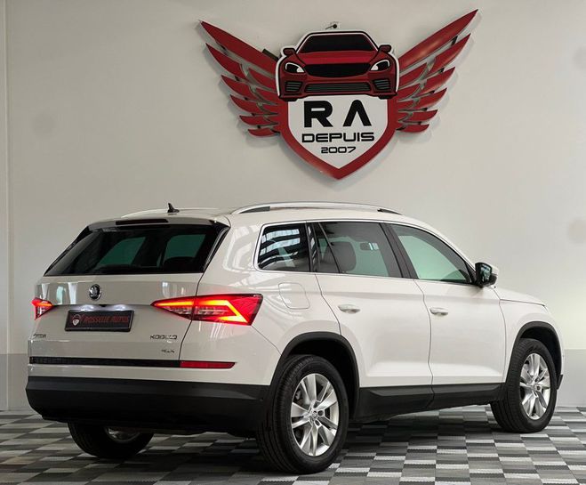 Skoda Kodiaq 2.0 TSI STYLE 4X4 180CH DSG7 1ER Blanc Mtallis de 2017