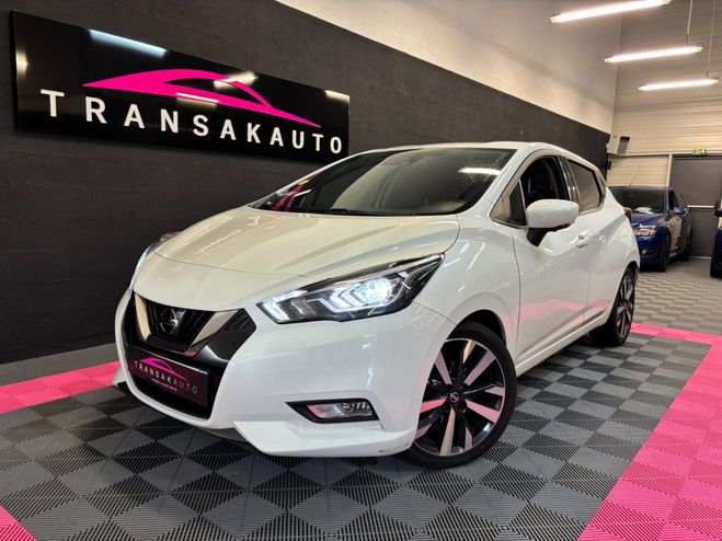 Nissan Micra 2017 dCi 90 Tekna / pack bose Blanc de 2017