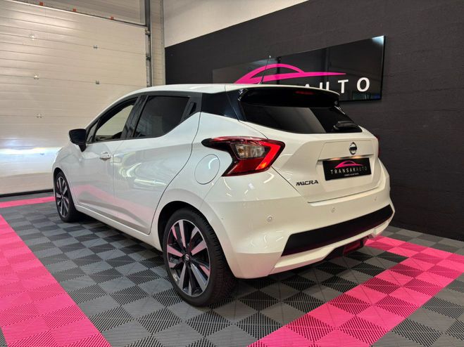 Nissan Micra 2017 dCi 90 Tekna / pack bose Blanc de 2017
