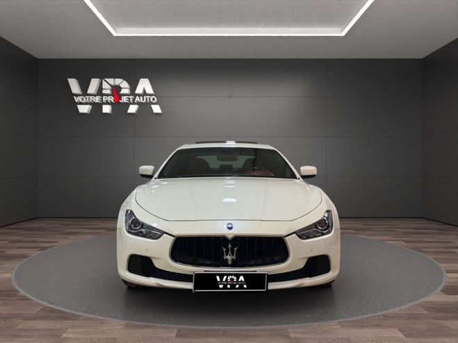 Maserati Ghibli  3.0 V6 Diesel 275ch  Automatique  Cu Blanc de 2015