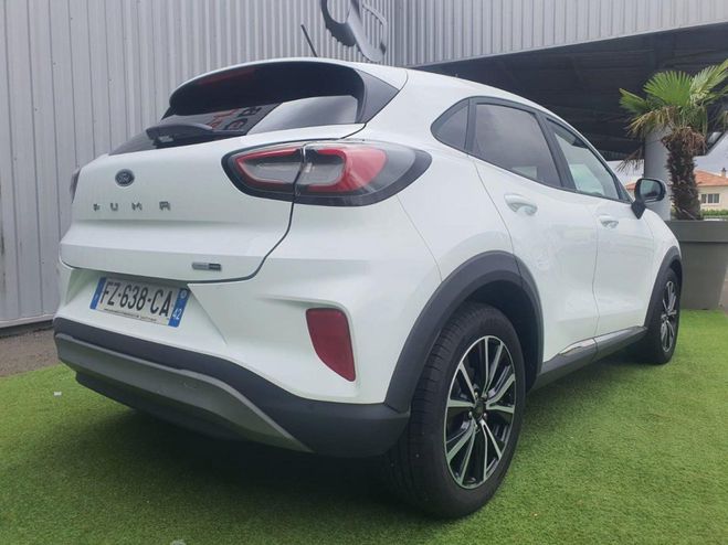 Ford Puma 1.0 EcoBoost mHEV - 125 S&S Titanium BLANC de 2021