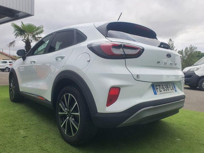 Ford Puma 1.0 EcoBoost mHEV - 125 S&S Titanium BLANC de 2021