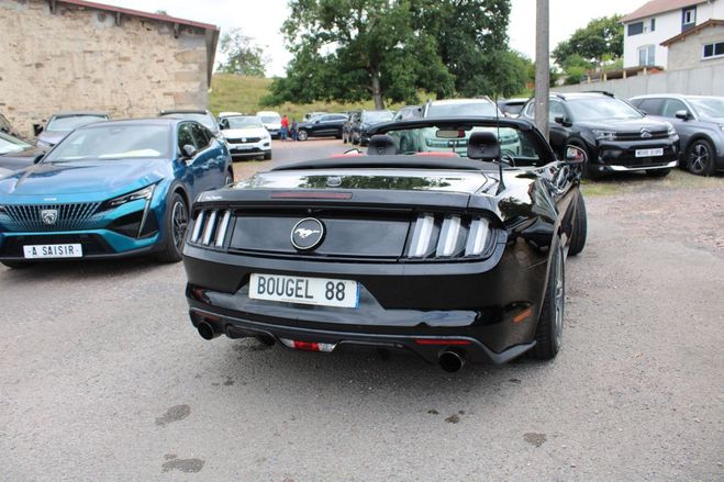 Ford Mustang CONVERTIBLE ECOBOOST 317 CV CABRIOLET GP Noir America de 2017