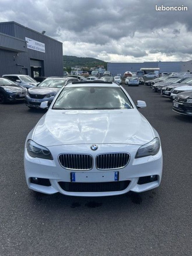 BMW Serie 5 Touring (F11) 525DA XDRIVE 218CH SPORT D Blanc de 2012