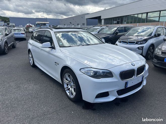 BMW Serie 5 Touring (F11) 525DA XDRIVE 218CH SPORT D Blanc de 2012