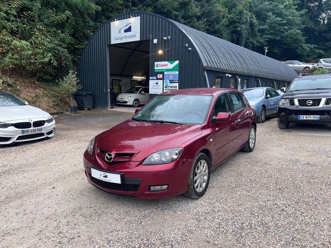 Mazda 3 BK 1.6 d 110cv 2me main Rouge de 2008