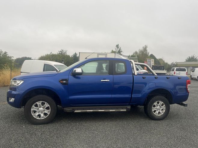Ford Ranger 2.2 TDCi 160 - SUPER CABINE XLT Sport BLEU de 2019