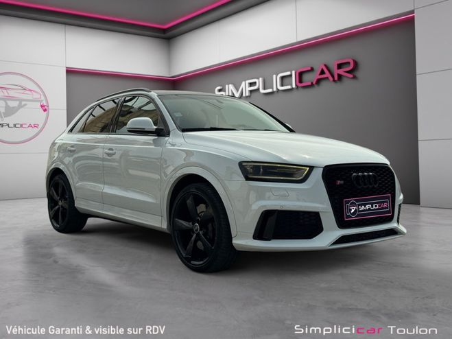 Audi RS Q3 2.5 TFSI 310 ch Quattro S tronic 7 garan Blanc de 2014
