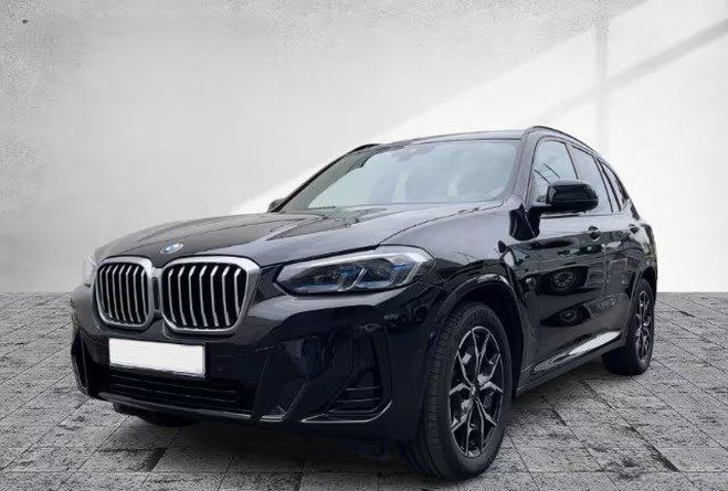 BMW X3 G01 LCI xDrive 20d 190ch BVA8 M Sport Noir Saphir de 2021