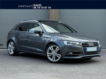  Voir détails -Audi A3 Sportback 1.4 TFSI 150 S-Tronic S Line à Roanne (42)