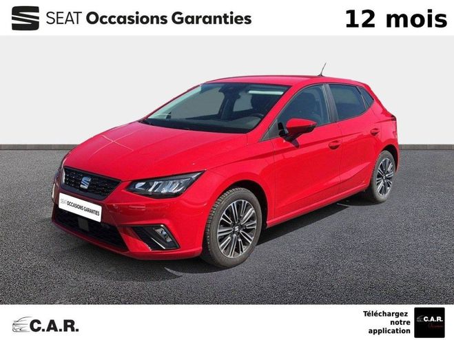 Seat Ibiza 1.0 MPI 80 ch S/S BVM5 Style Rouge de 2022