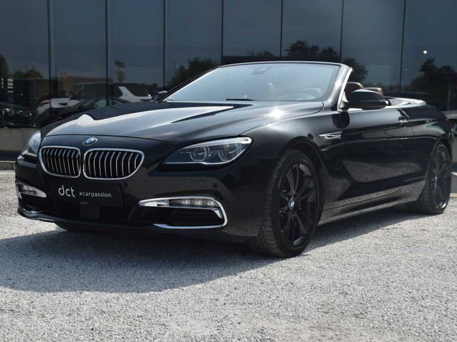 BMW Serie 6 640 Convertible dA ONLY 57.479km HUD LED Noir Saphire Black de 