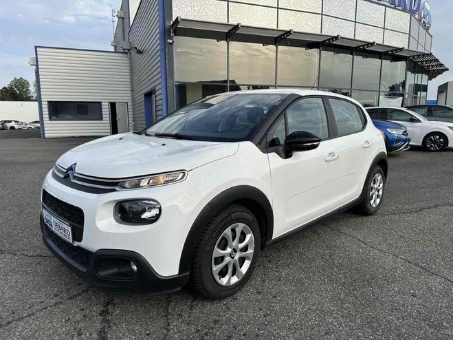 Citroen C3 STE 1.2 PURETECH 82CH S&S FEEL NAV E6.D Blanc de 2019