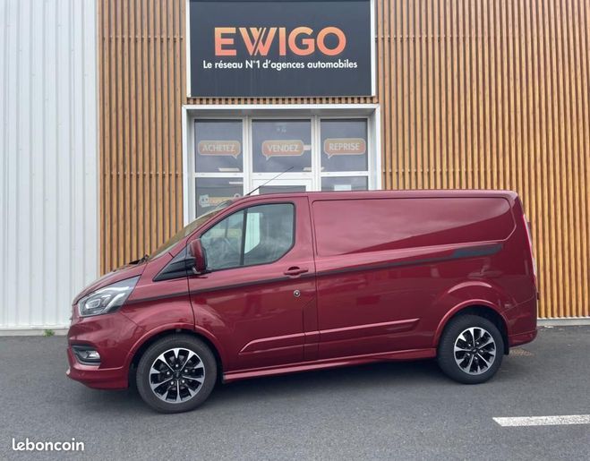 Ford Custom Transit FOURGON 290 2.0 TDCI 185 L1H1 SP Rouge de 2020