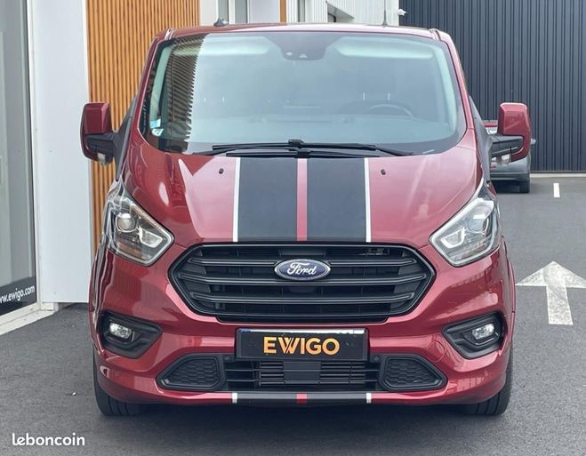 Ford Custom Transit FOURGON 290 2.0 TDCI 185 L1H1 SP Rouge de 2020