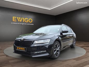  Voir détails -Skoda Superb COMBI 2.0 TDI 150 SCR SPORT LINE DSG BVA à Colmar (68)